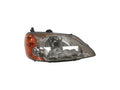 RH HEADLAMP LENS/HOUSING 2DR COUPE HONDA CIVIC 20012003