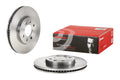 Brembo 88-98 Saab 9000 Front Premium OE Equivalent Rotor