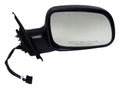 Right Power, Manual Folding Mirror for 1999-2004 Jeep WJ Grand Cherokee, Black Crown Automotive