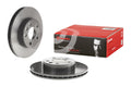 Brembo 1997 Volkswagen EuroVan/99-00 EuroVan Front Premium UV Coated OE Equivalent Rotor