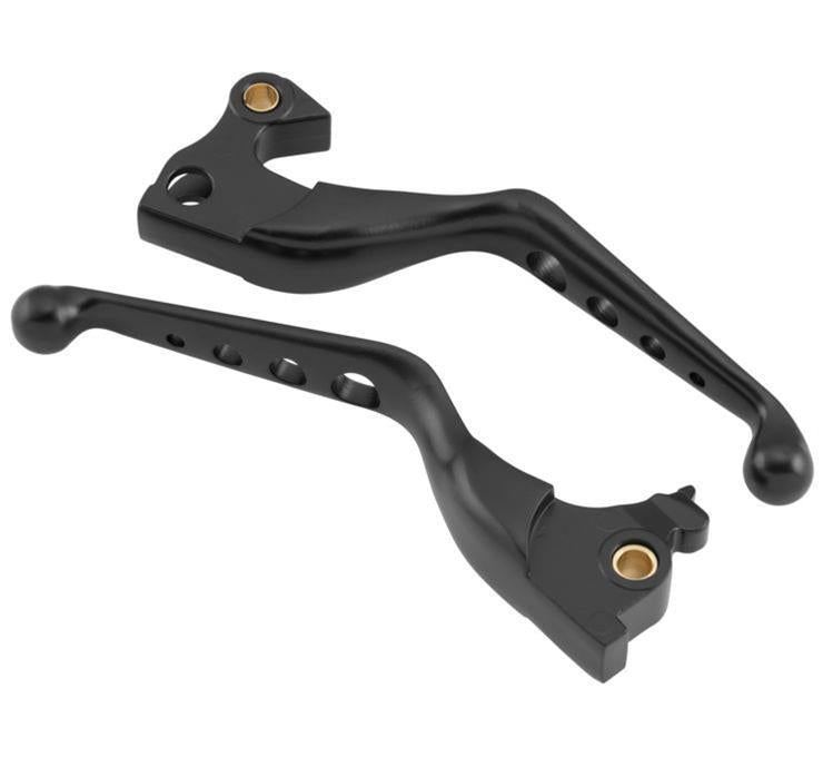 Bikers Choice 14-22 XL Black O Series 4 Hole Lever Set