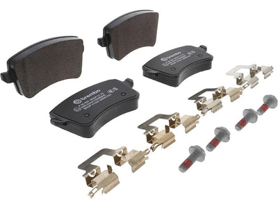 Brembo 09-16 Audi A4/A4 Quattro/10-14 A5/2009 S5 Rear Premium Low-Met OE Equivalent Pad