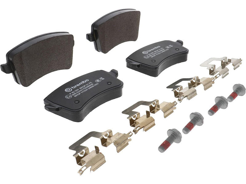 Brembo 09-16 Audi A4/A4 Quattro/10-14 A5/2009 S5 Rear Premium Low-Met OE Equivalent Pad