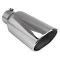 ~(7 lbs. 19X9X9)~ Polished stainless steel 8 in 18 in rolled angle Bolt-on i.d. 5 in (Single box)