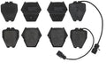 Brembo 1999 Audi A4 Quattro Premium Low-Met OE Equivalent Pad