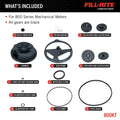 REBUILD KIT FOR 800 MECHANICAL METERS