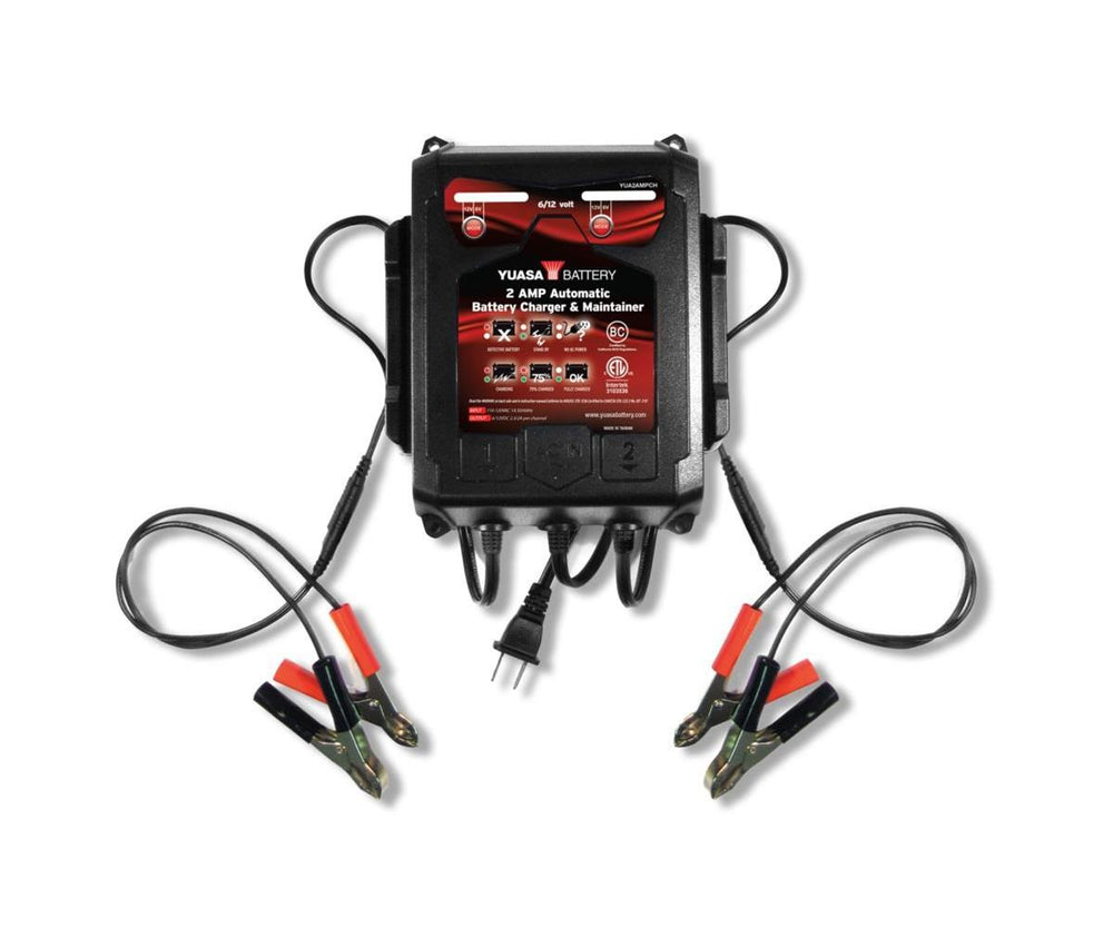 Yuasa 3 Amp Charger & Maintainer - 12V