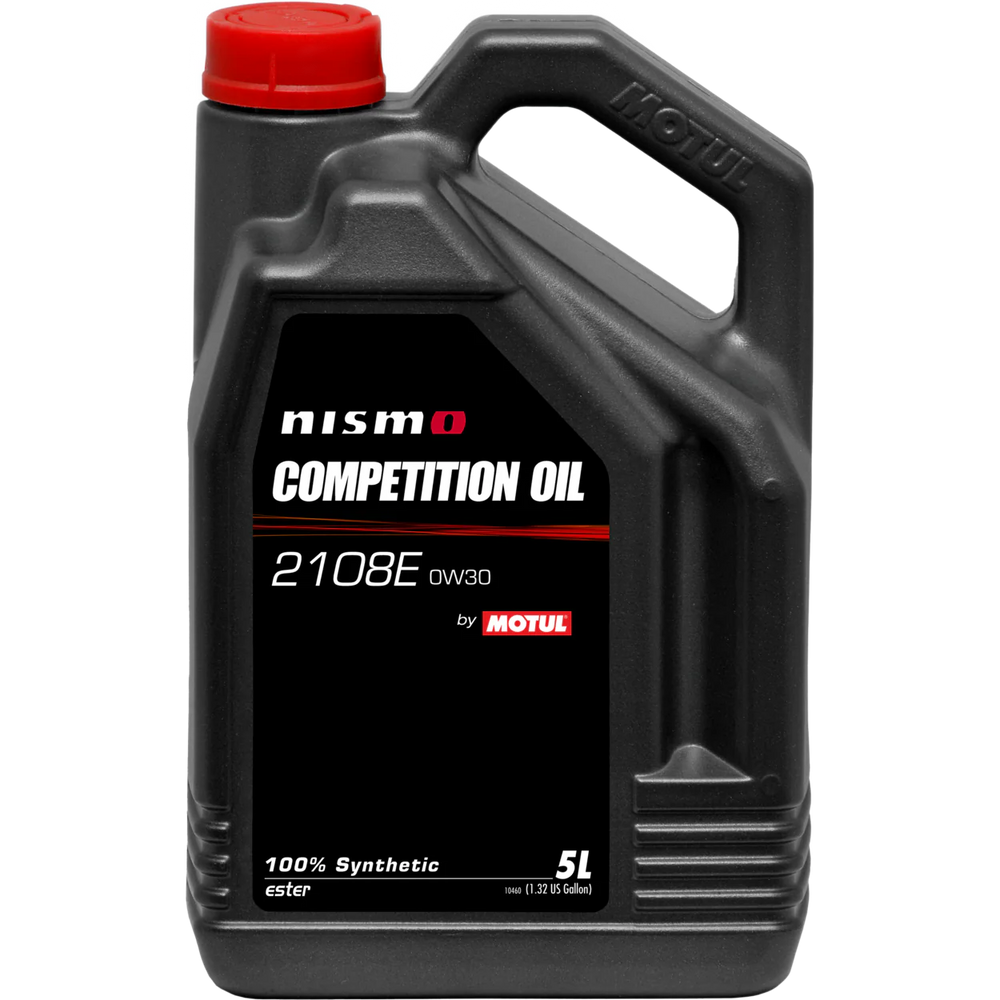 ~(13.4 lbs. 10X7X5)~ NISMO COMPETITION OIL 2108E 0W30 4X5L. Nissan Nismo Engine Oil