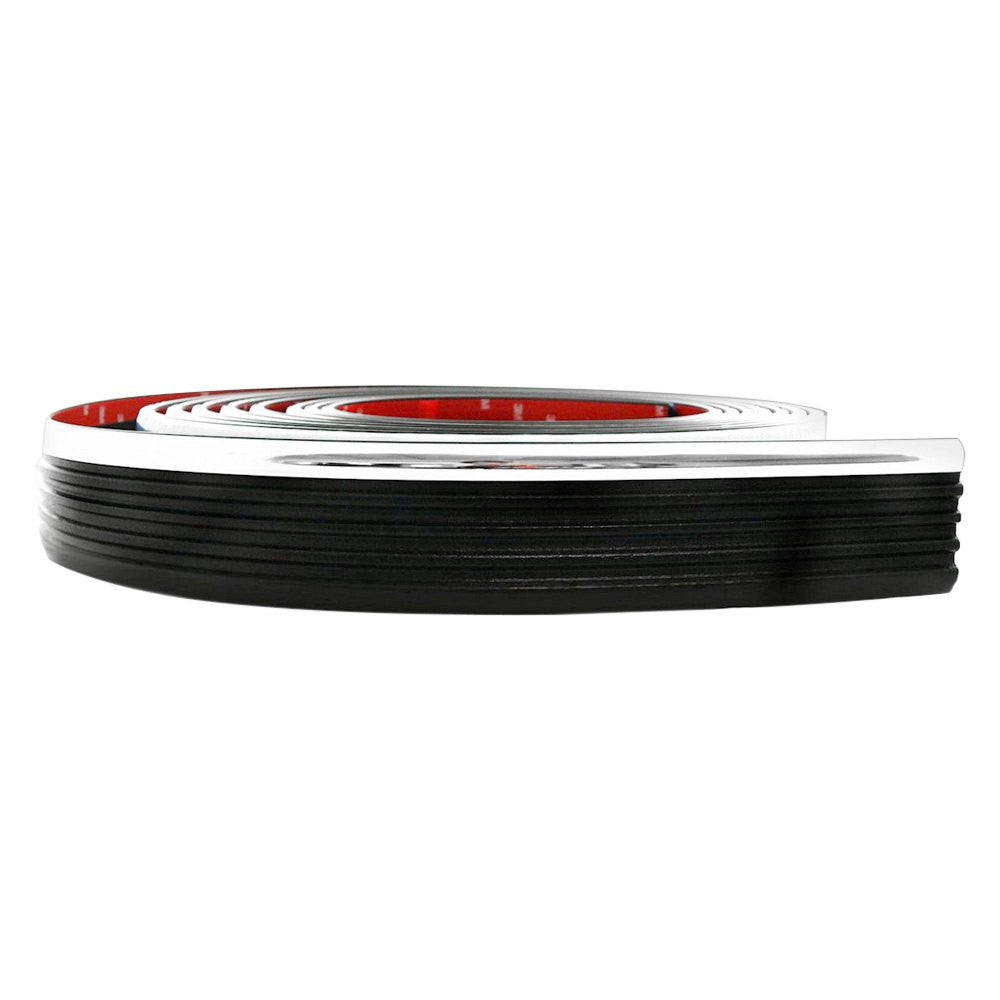 PROTEKTOTRIM BODY SIDE MOLDING2 1/2IN CHEVY UNIVERSAL STYLE26FT KITBLACK/CHROME