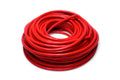 HPS Performance 1/4 ID Red high temp reinforced silicone heater hose 25 feet roll Max Working Pressure 85 psi Max Temperature Rating: 350F Bend Radius: 1