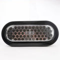 LED FLASHER: OVAL GROMMET MOUNT 12VDC 8 FLASH PATTERNS WITH PLUG AMBER