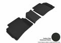 3D MAXpider 2016-2020 Chevrolet Malibu Kagu 2nd Row Floormats - Black