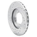 DFC 92-04 Hummer H1 Rear Right/Front Right Drilled & Slotted Silver Brake Rotor
