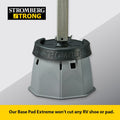 BASE PAD EXTREME 7IN BLOCKS 6000 LB MAX CAPACITY/EA 2 PK