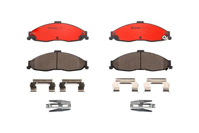 Brembo 98-02 Chevrolet Camaro/Pontiac Firebird Front Premium NAO Ceramic OE Equivalent Pad
