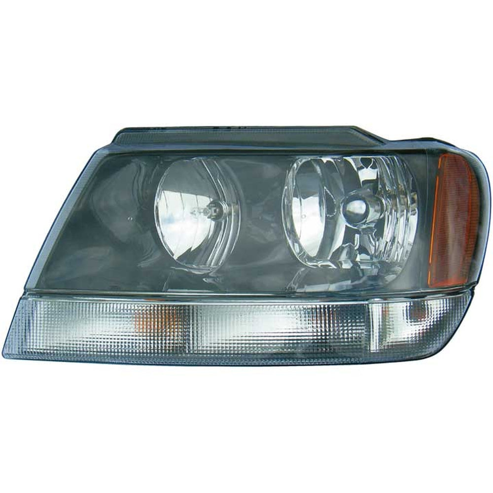 LH HEADLAMP ASSY COMPOSITE; LAREDO|SPORT; GRAND CHEROKEE 0404