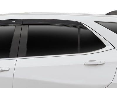 1823 EQUINOX VENTVISOR LOW PROFILE IMPACT RESISTANT SIDE WINDOW DEFLECTORSMOKE4PC