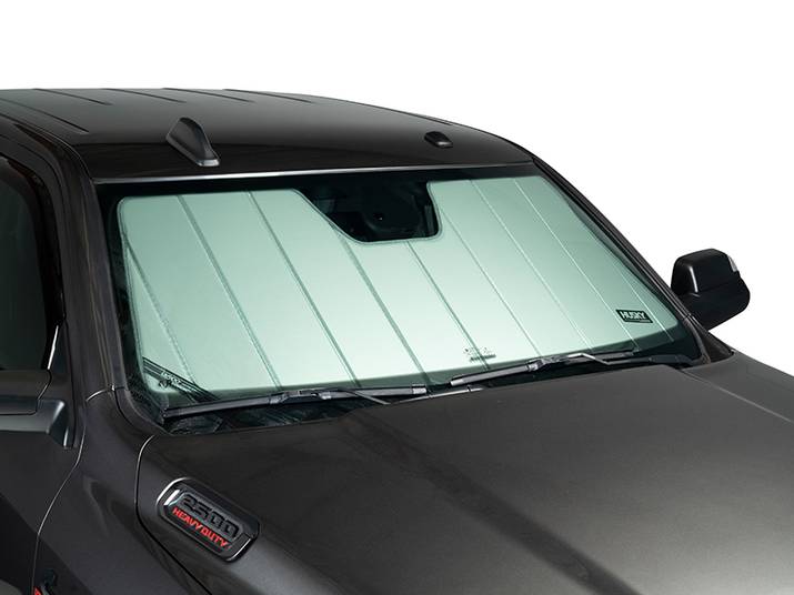 19C SILVERADO/SIERRA 1500/2500HD/3500HD CUSTOM FIT SUNSHADE SILVER