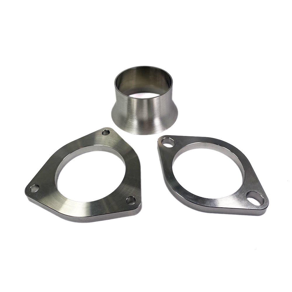 Stainless Bros Chevy C8 Corvette Header Outlet Flange Kit
