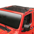2023 GLADIATOR MESH SHADE TOP EXTENDED SOFT TOP BLACK MESH