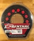Renthal 2000 Suzuki RM 250/ 06-09 RM-Z250/450 Rear Grooved Sprocket - Black 520-48P Teeth