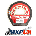 Renthal 86-02 Honda CR 80 Rear Grooved Sprocket - Silver 420-51P Teeth