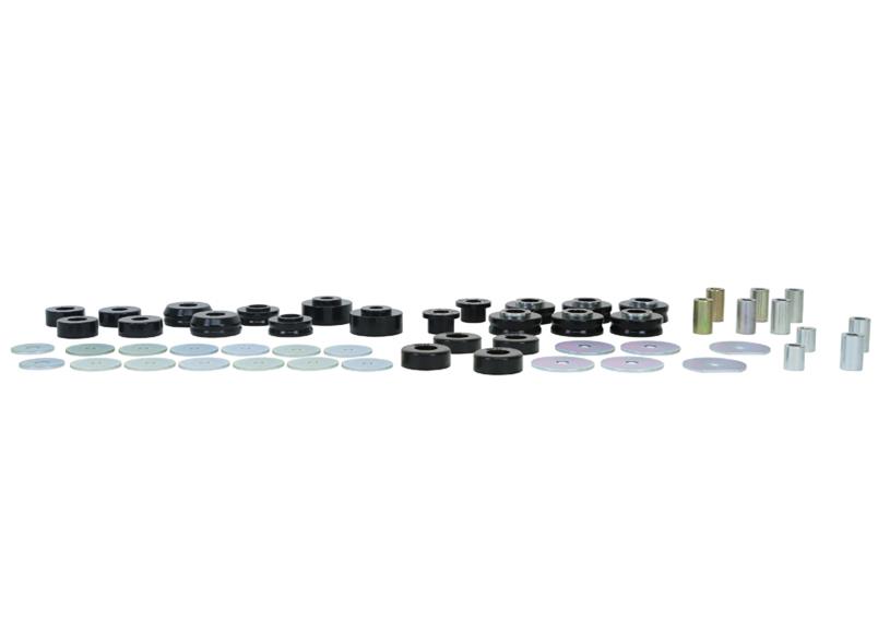 Body mount - bushing 22 Bushings 10 Tubes 20 Washers Grease Install Guide