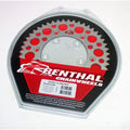 Renthal 96-04 Honda XR 400R Rear Grooved Sprocket - Silver 520-47P Teeth