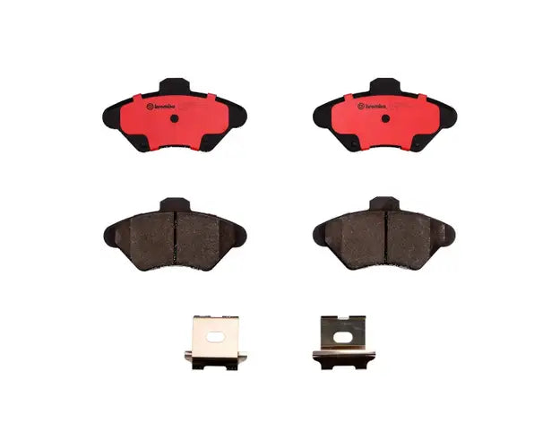 Brembo 94-98 Mustang/93-97 Thunderbird/Mercury Cougar Front Premium NAO Ceramic OE Equivalent Pad