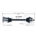 NEW CV AXLE