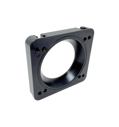 Torque Solution 06-21 Subaru STI / 08-14 Subaru WRX Big Bore 76mm Throttle Body Adapter - Black