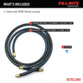 SUCTION AND DISCHARGE HOSE KIT FOR RD812