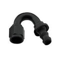 Fragola -16AN Push-Lite End 150 Degree - Black