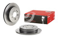 Brembo 98-03 Mercedes-Benz ML320/03-05 ML350/1999 ML430 Rear Premium UV Coated OE Equivalent Rotor