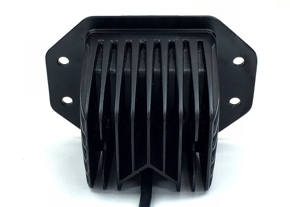 ~(3 lbs. 6X5X4)~ 3 Inch Work Light Flush 20 Watt Spot Seismic Series Quake LED