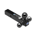 1 7/8IN & 2IN & 2 5/16 TRIBALL BLACK BALLS HOLLOW SHANK BALL MOUNT
