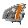 LH HEADLAMP ASSY COMPOSITE 1ST DESIGN; SMOOTH BEZEL SILVERADO 1500/2500/3500 0306