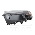 LH HEADLAMP ASSY COMPOSITE 1ST DESIGN; SMOOTH BEZEL SILVERADO 1500/2500/3500 0306