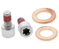 DISC BRAKE CALIPER AND BRACKET ASSY