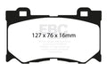EBC 2013+ Infiniti Q50 Hybrid 3.5L Hybrid Sport Ultimax2 Front Brake Pads