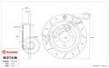 Brembo 05-14 Mini Cooper S One Rear TY3 Sport Disc Rotor - 259X10