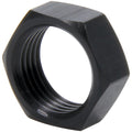 5/8-18 LH Alum Jam Nuts Thin O.D. Black 50pk