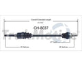 NEW CV AXLE