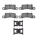 DFC 11-18 Porsche Cayenne Rear Euro 5000 Ceramic Brake Pads and Hardware Kit