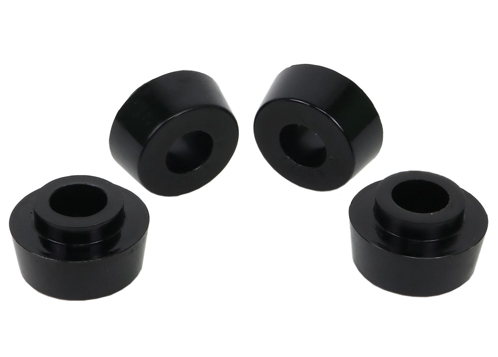 Trailing arm - front bushing 4 Bushings 2 Tubes 4 Washers Install Guide Grease