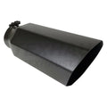 BLACK POWDER COATED 4 IN X 6 INX 15 IN SLANTED