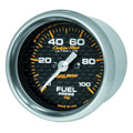 Autometer Marine Carbon Fiber Gauge 2-5/8in Mechanical Vacuum/Boost Gauge 30INHG-30PSI