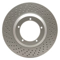 DFC 82-89 Porsche 911 Left Front Drilled GeoSPEC Coated Rotor