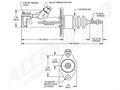 Wilwood GS Remote Master Cylinder - .700in Bore