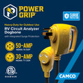 POWER GRIP DOGBONE 50AM/30AF 18IN ANALYZER/SURGE PROTECT ADAPTER